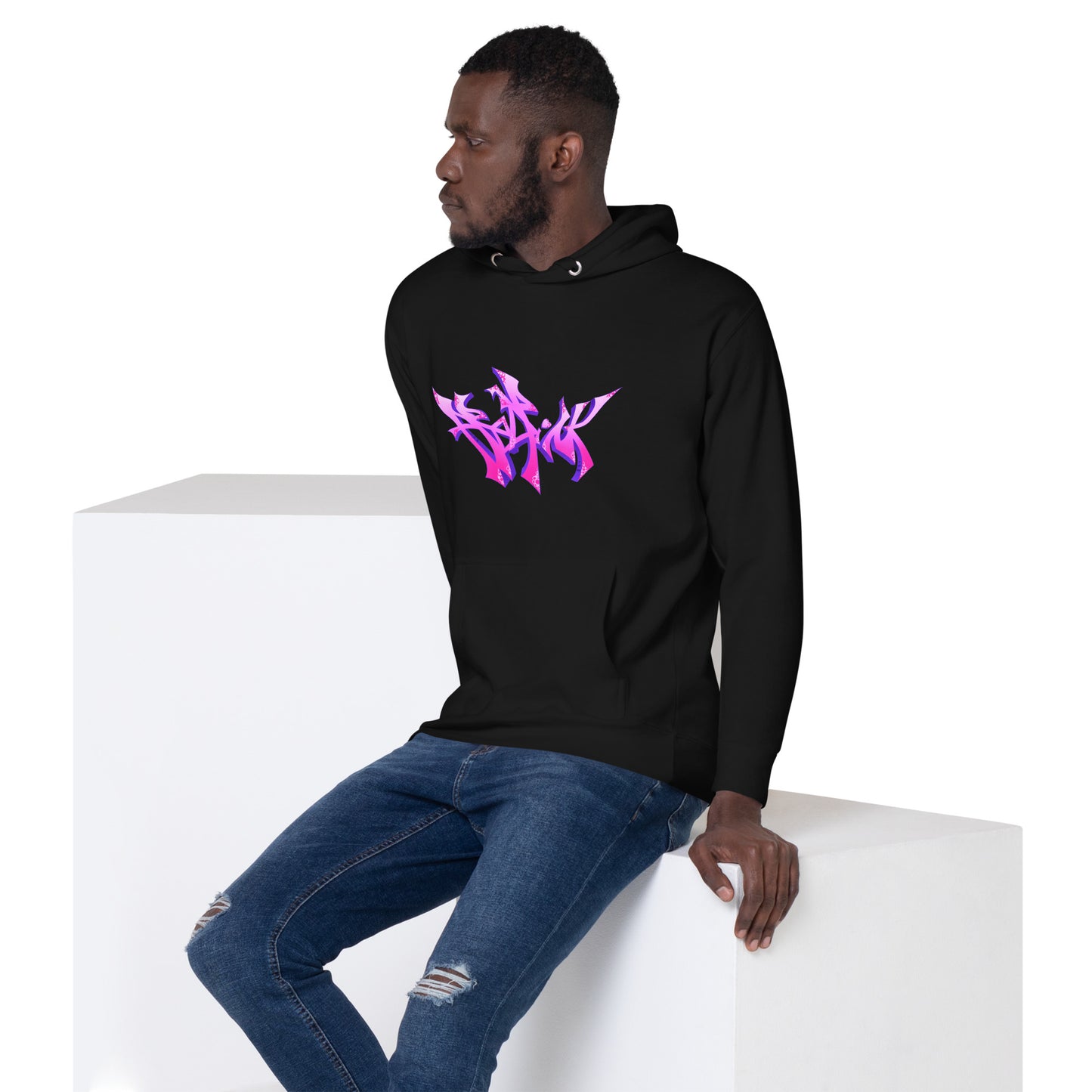 Pink Logo Hoodie