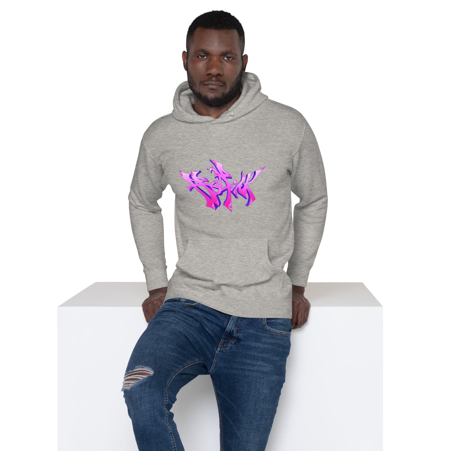 Pink Logo Hoodie