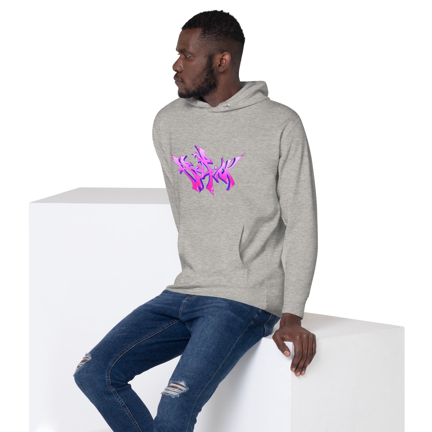 Pink Logo Hoodie