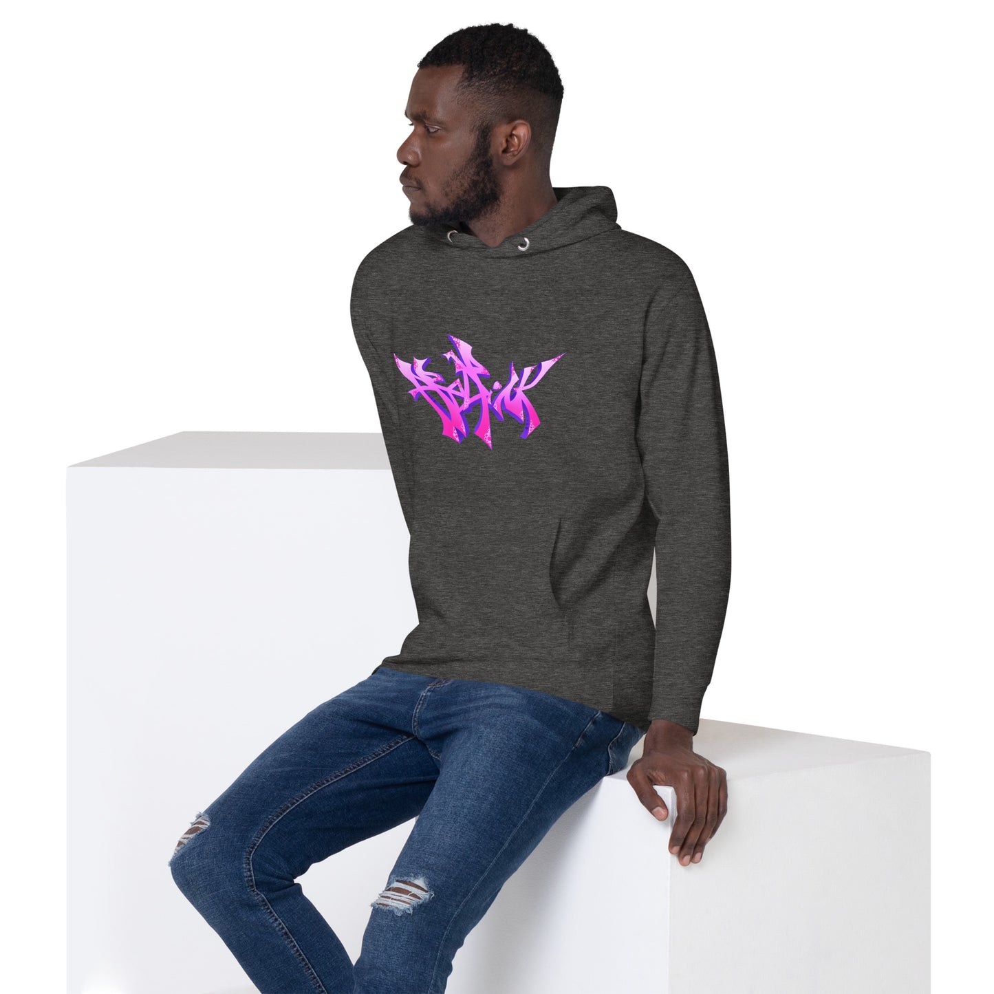 Pink Logo Hoodie