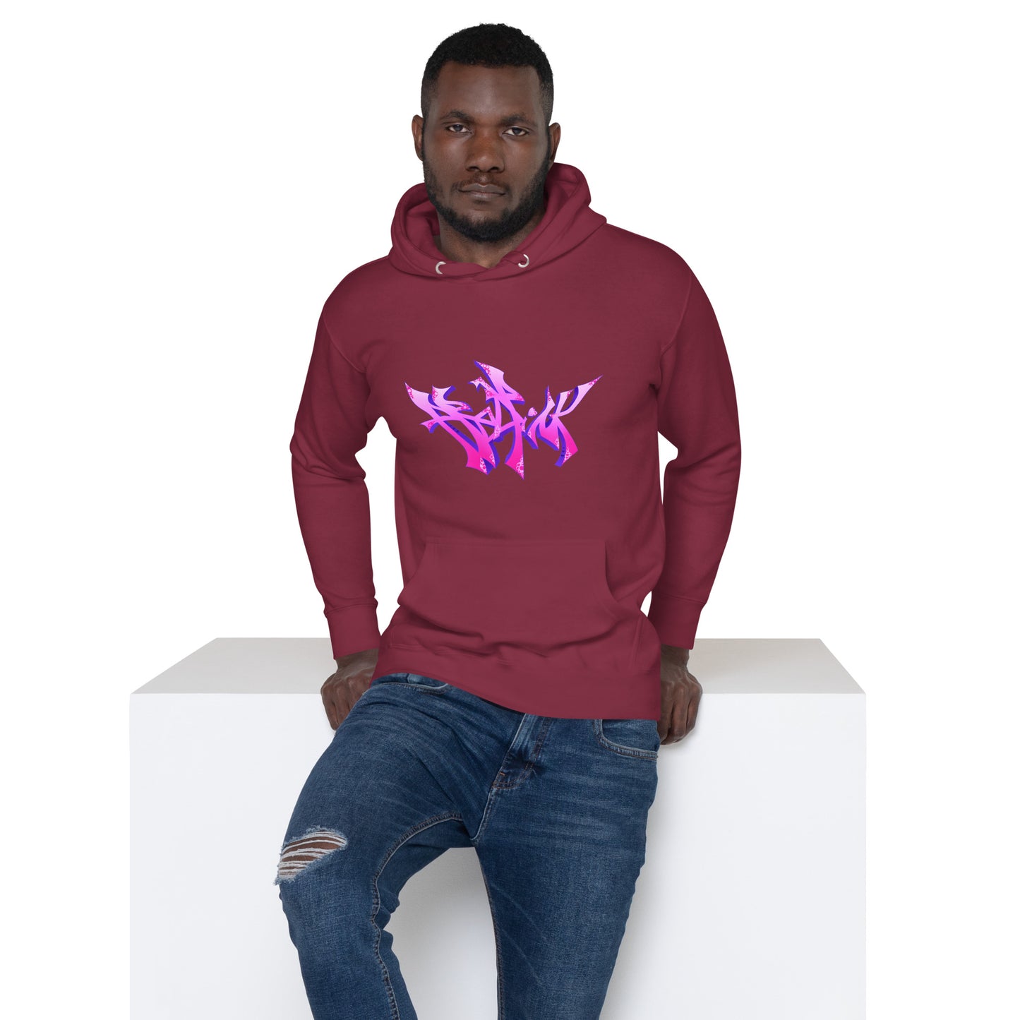 Pink Logo Hoodie