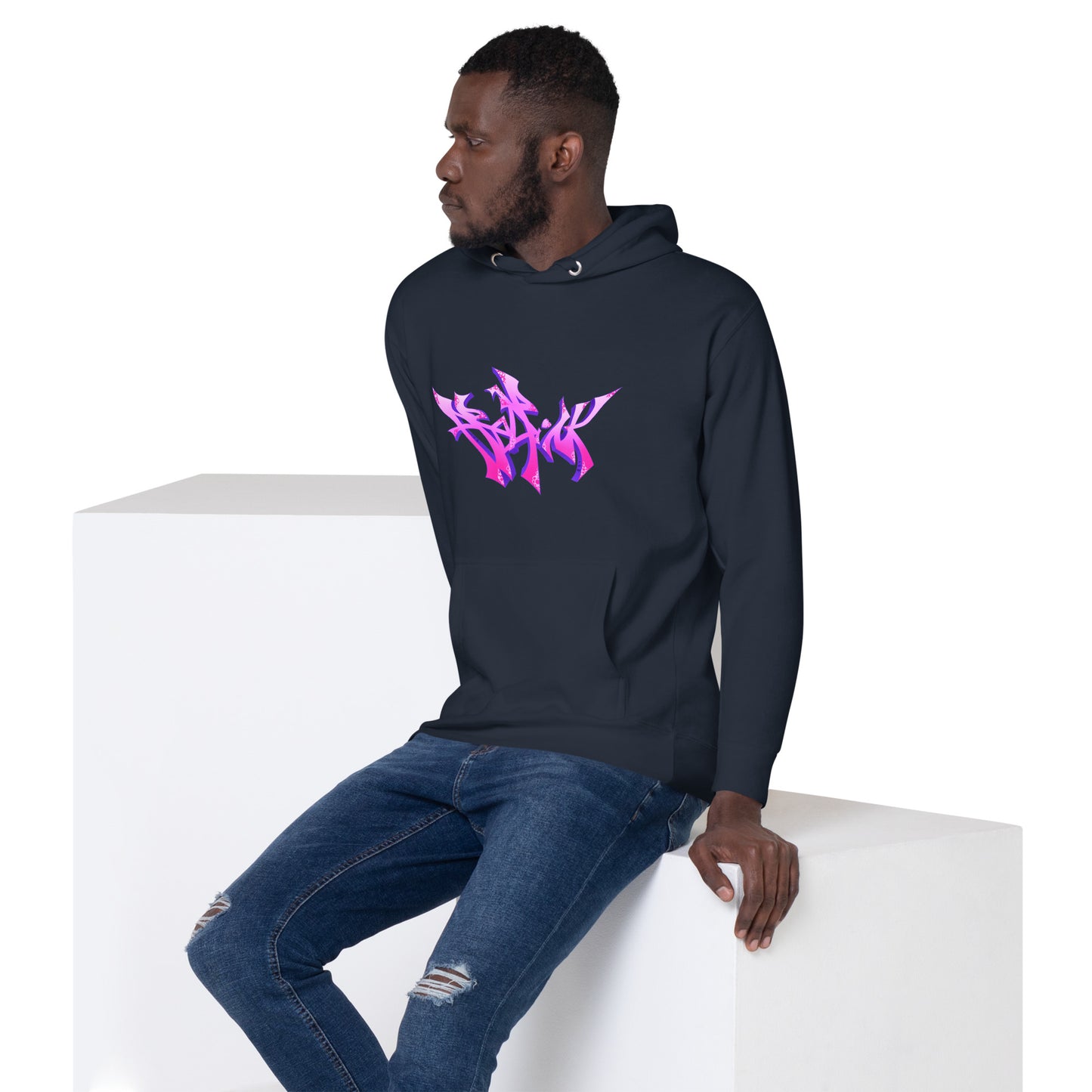 Pink Logo Hoodie