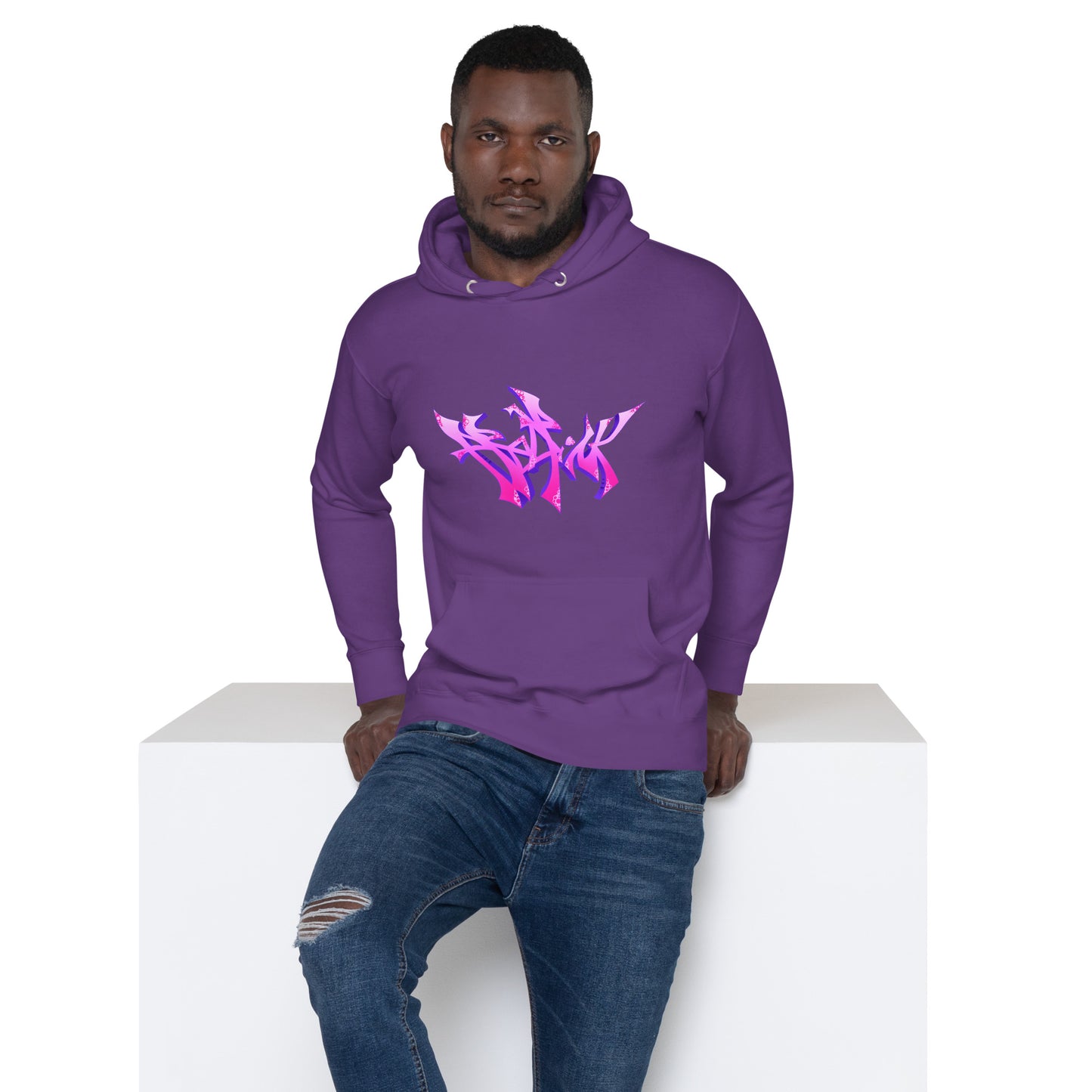 Pink Logo Hoodie
