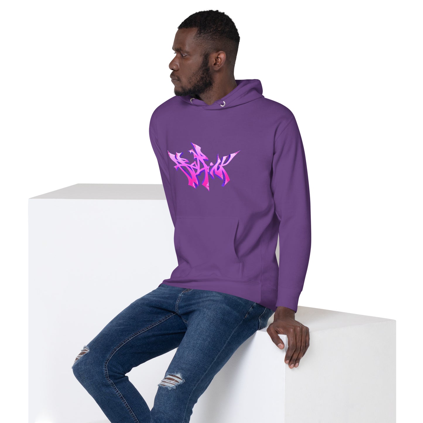 Pink Logo Hoodie