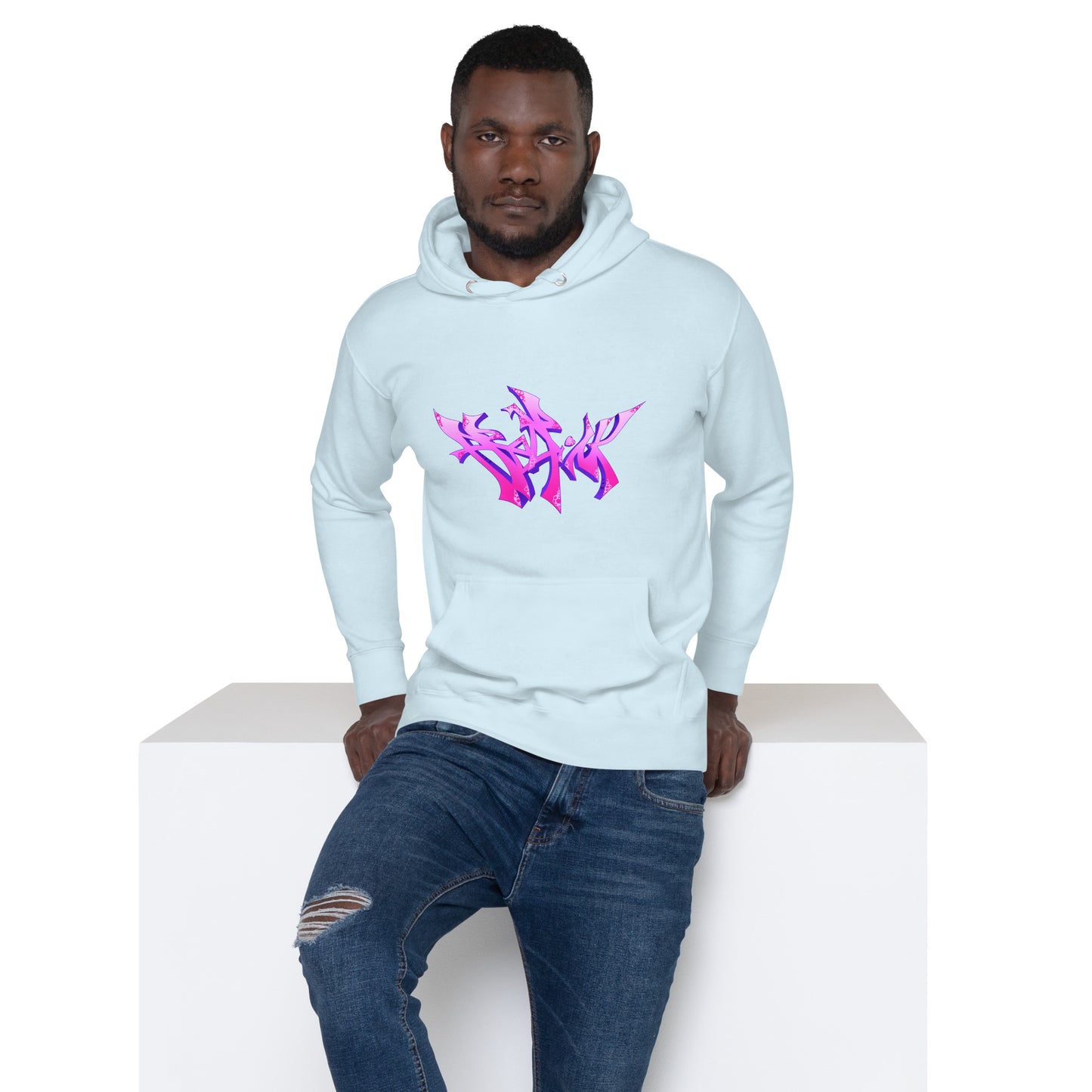 Pink Logo Hoodie