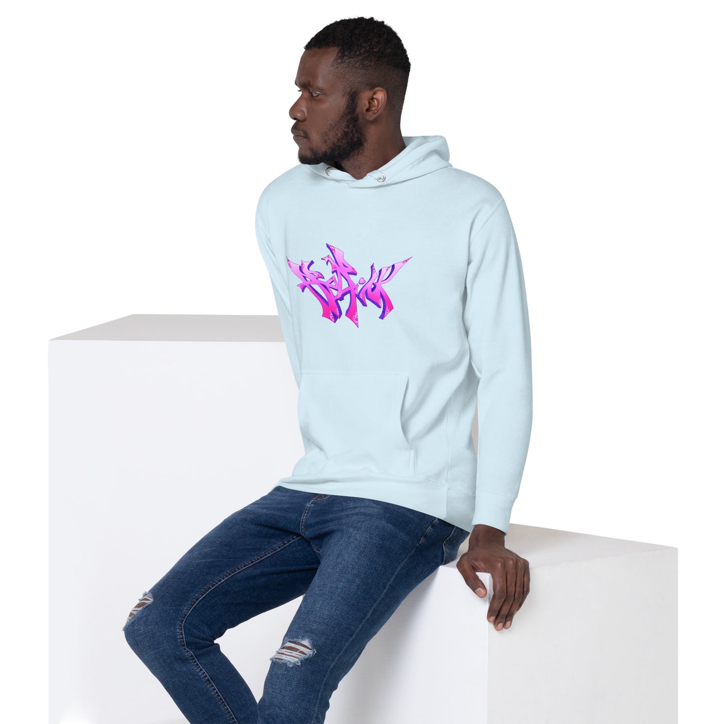 Pink Logo Hoodie