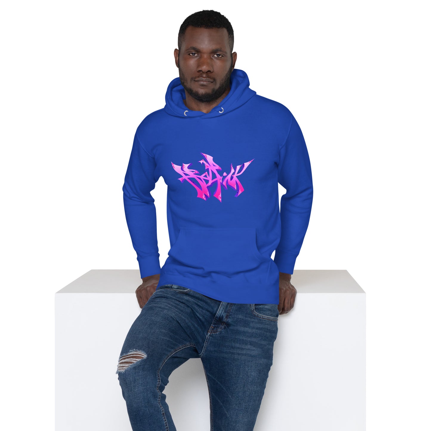 Pink Logo Hoodie