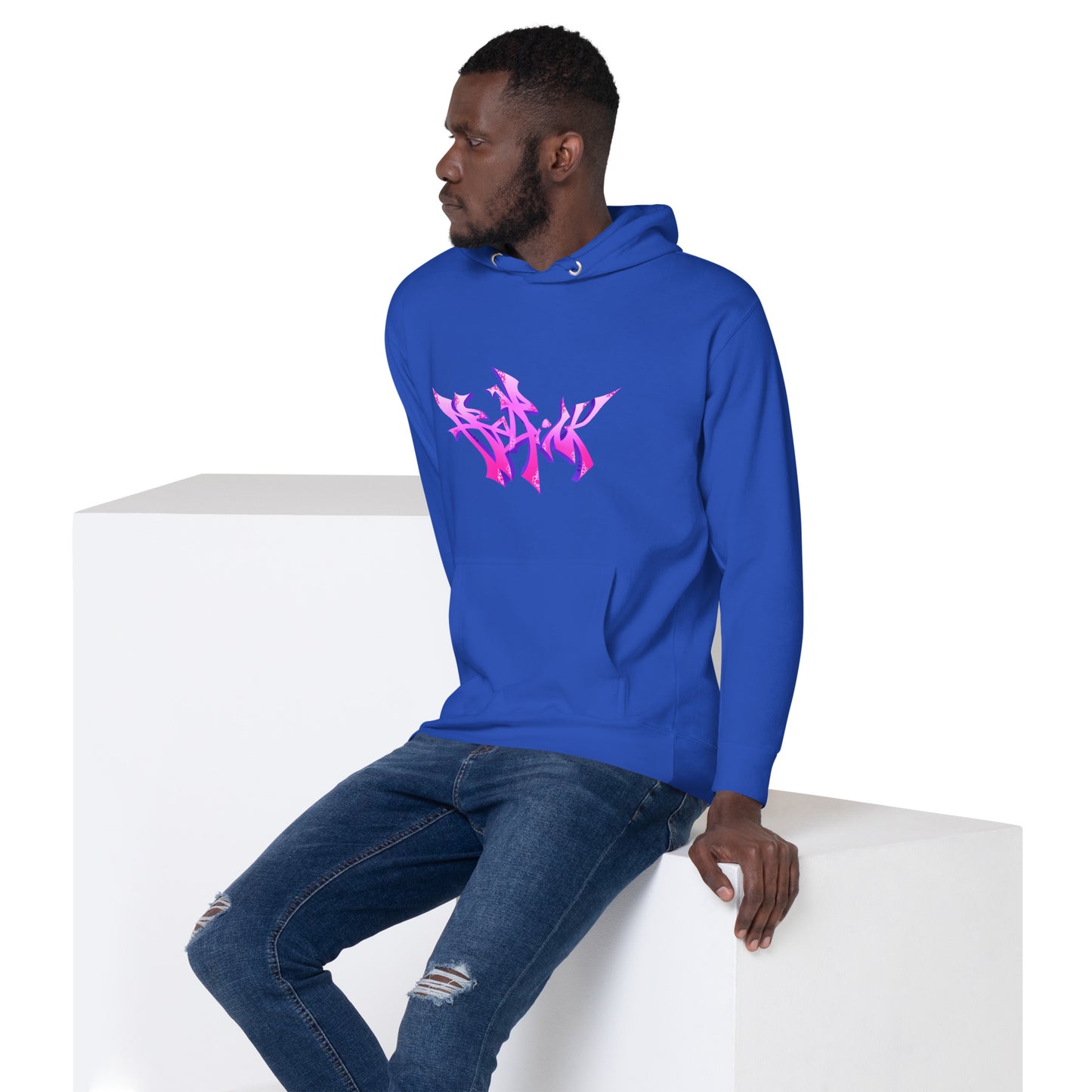 Pink Logo Hoodie