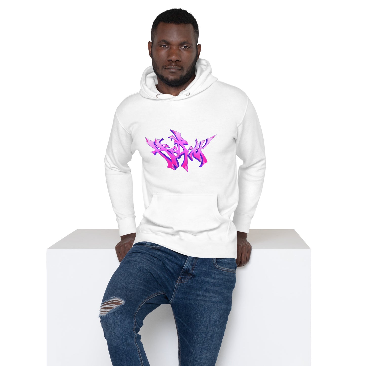 Pink Logo Hoodie