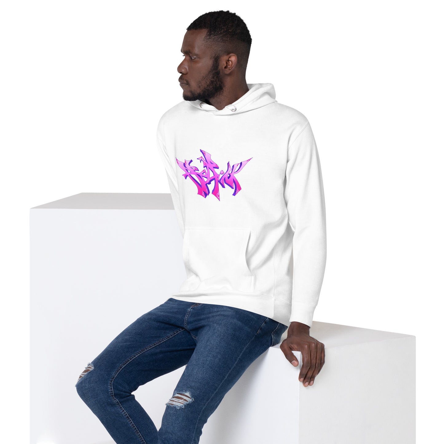 Pink Logo Hoodie