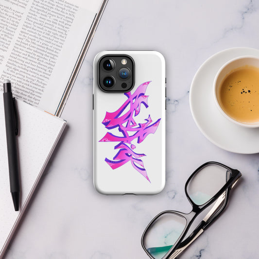 Pink Logo, iPhone Case